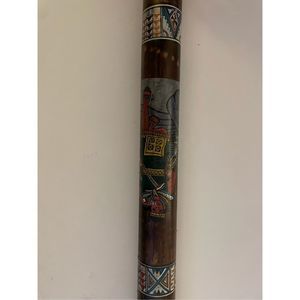 Vintage Handmade Wooden Rain Stick
